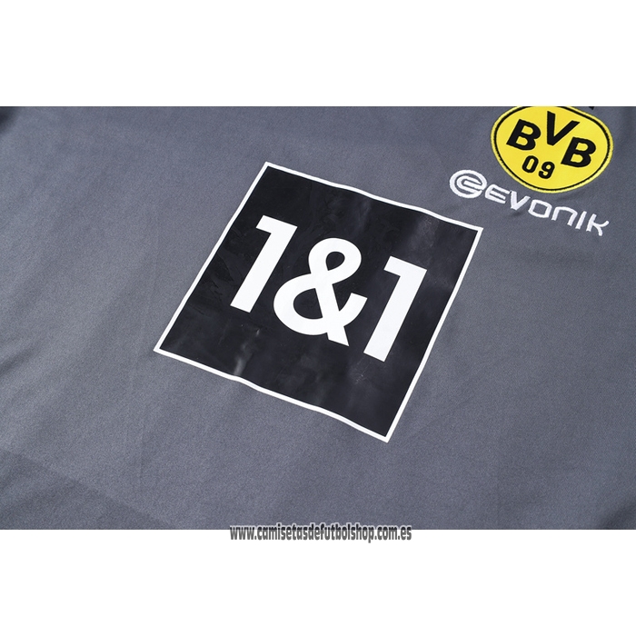 Camiseta de Entrenamiento Borussia Dortmund 22-23 Gris